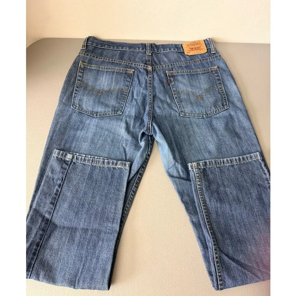 Levi’s 505 Low Rise Jeans Women 12 Straight Leg Vintage Y2K Denim